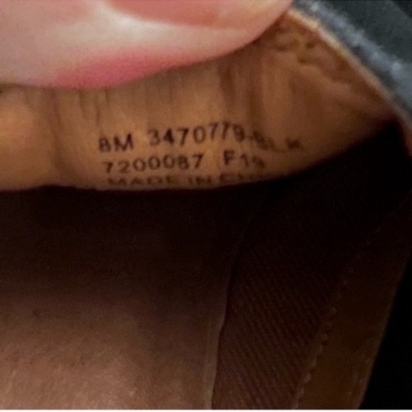 Frye & Co Rubie Western Southwestern Rodeo Slip On Black Suede Ankle Bootie 8M - Picture 14 of 15